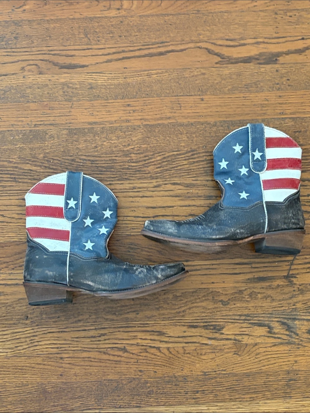 Roper Patriotic Flag Cowboy Boots